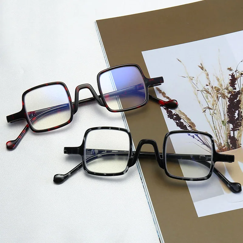 Квадратные портативные очки для чтения унисекс Ультра легкие удобные анти