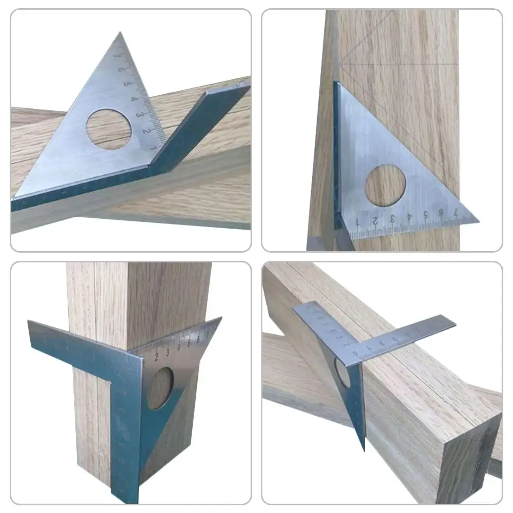 Линейка для деревообработки измерительный инструмент из нержавеющей стали с