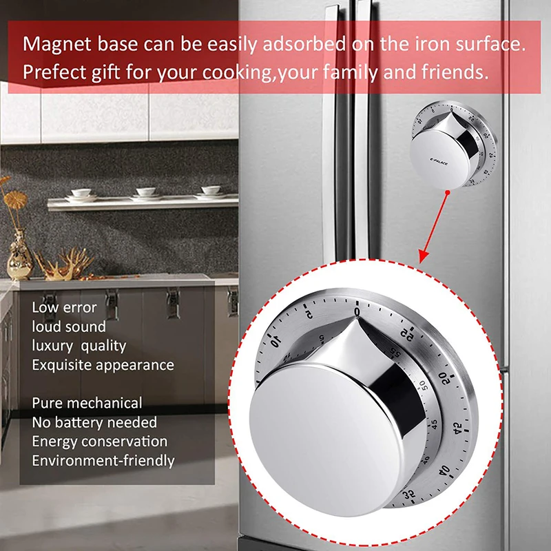 Кухонный таймер часы для приготовления пищи шеф повара с будильником нагрузки