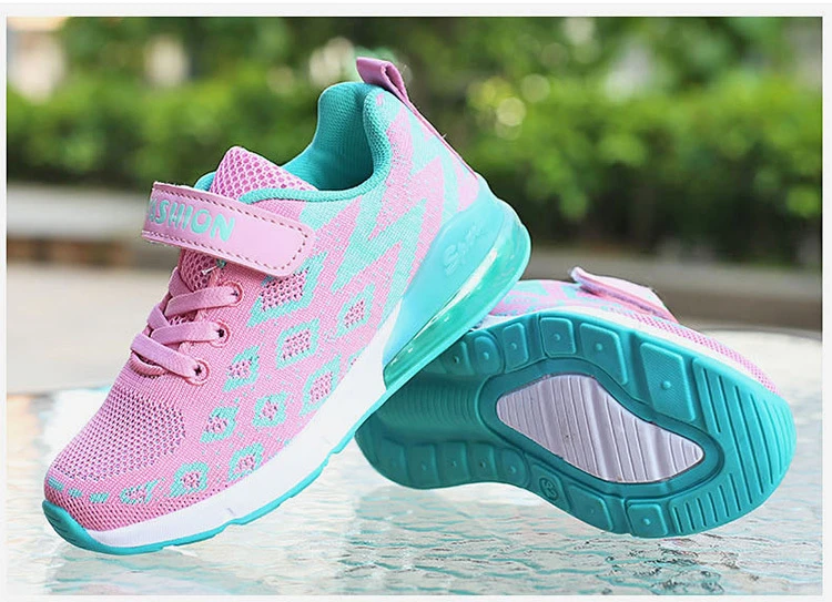 Brand Kids Sneakers Breathable Girls Running Shoes New Style Children's Shoes Air Cushion Basket Enfant Boys Sport Shoes