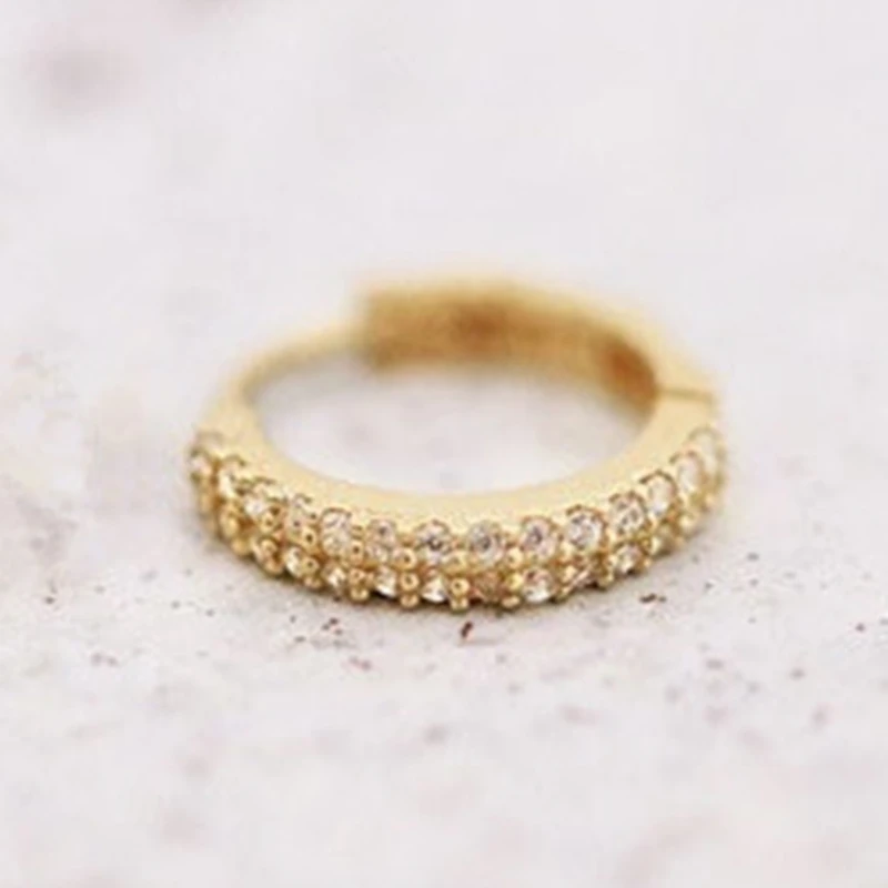 

Lovely Girl's Huggies Small Hoops Earrings Skinny Boho Classic Minimal Charming Earrings Stud Thin Hoops Gift