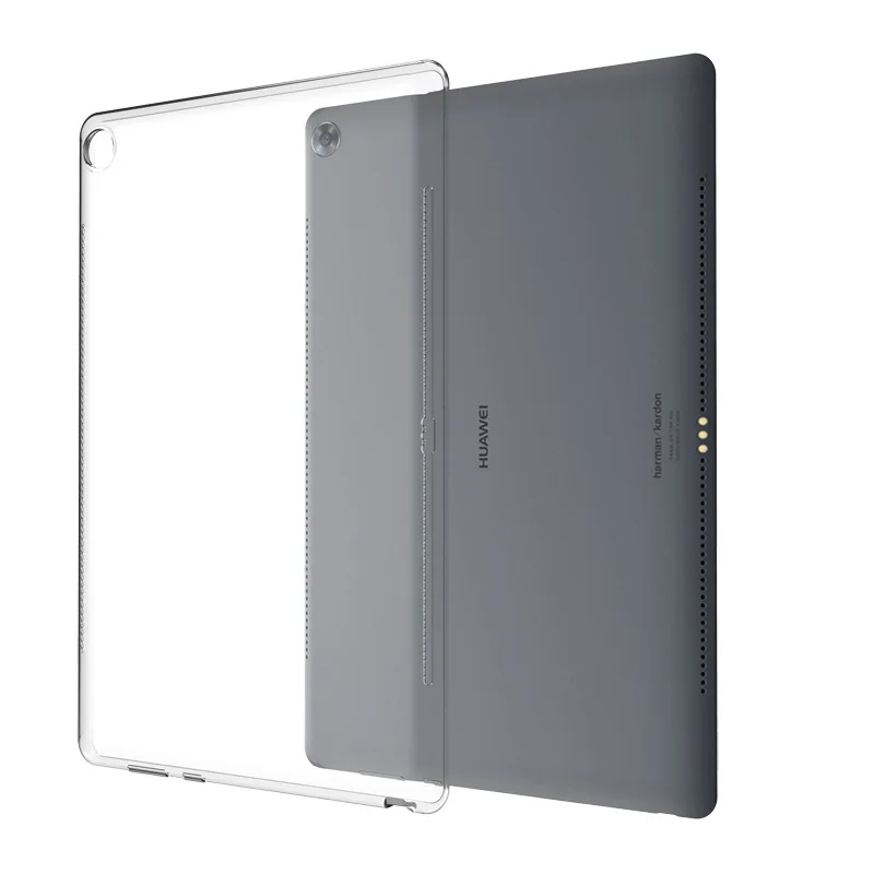 Прозрачный чехол из ТПУ для Huawei MediaPad M5 8 4 Pro 10 ультратонкая Силиконовая задняя