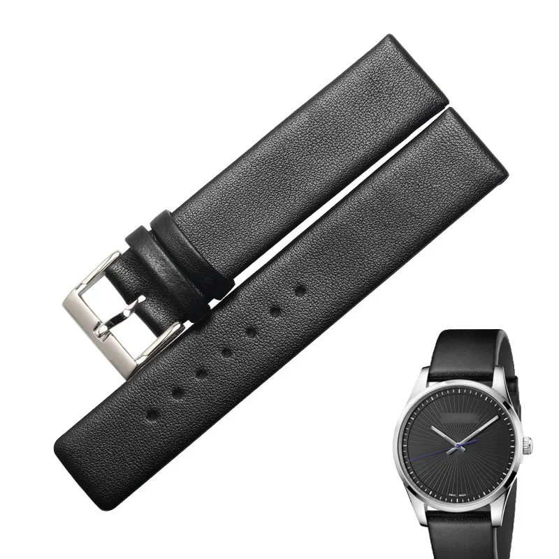Ремешок для часов WENTULA K8S211 ремешок из телячьей кожи натуральной | Наручные часы