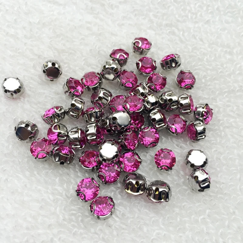 3D Стразы с защитой от царапин Серебряное дно без стекла плоской задней частью для