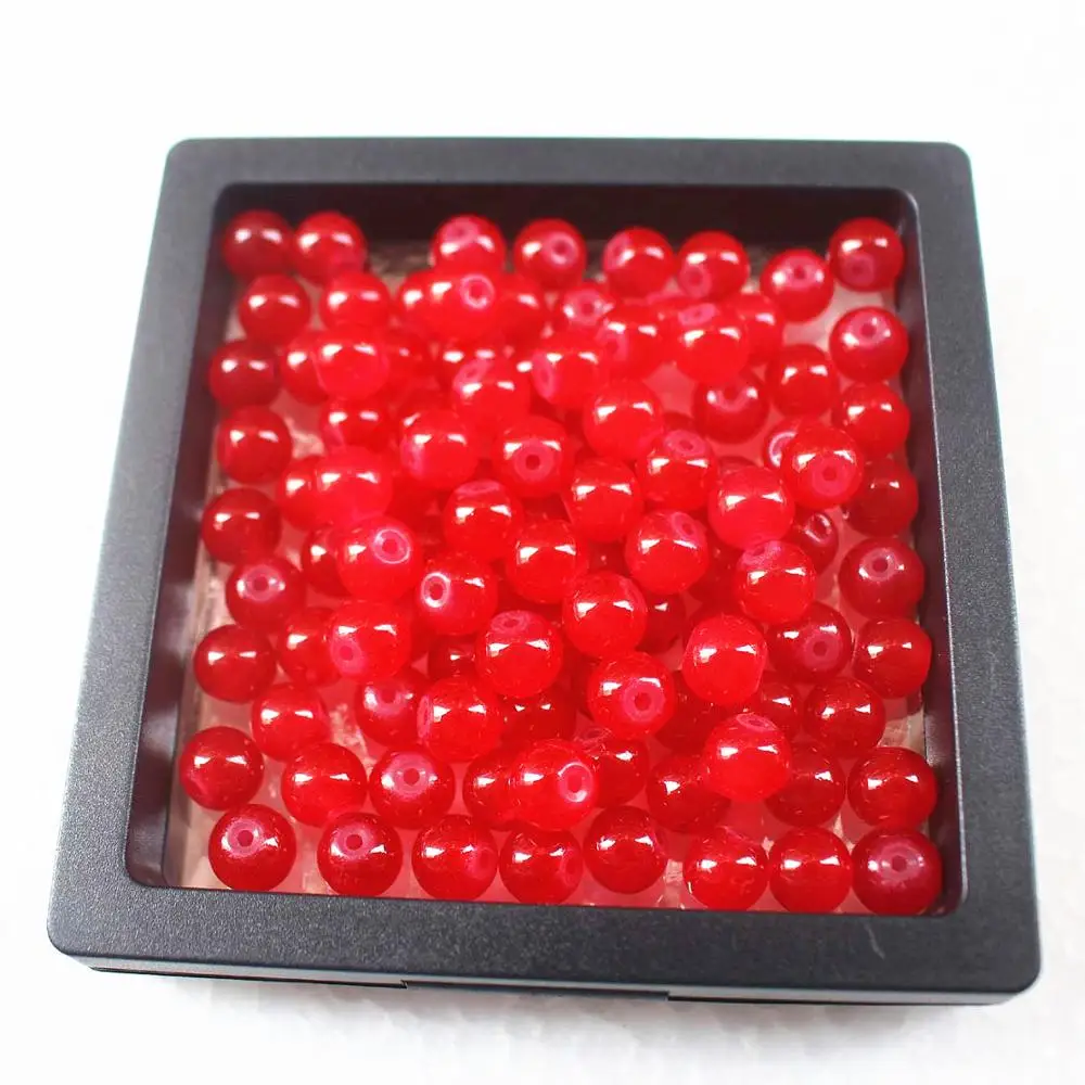 Wholesale Glass Loose Beads 4/6/8/10/12mm Jades loose beads environmental protection no fading.DIY Jewelry Making | Украшения и