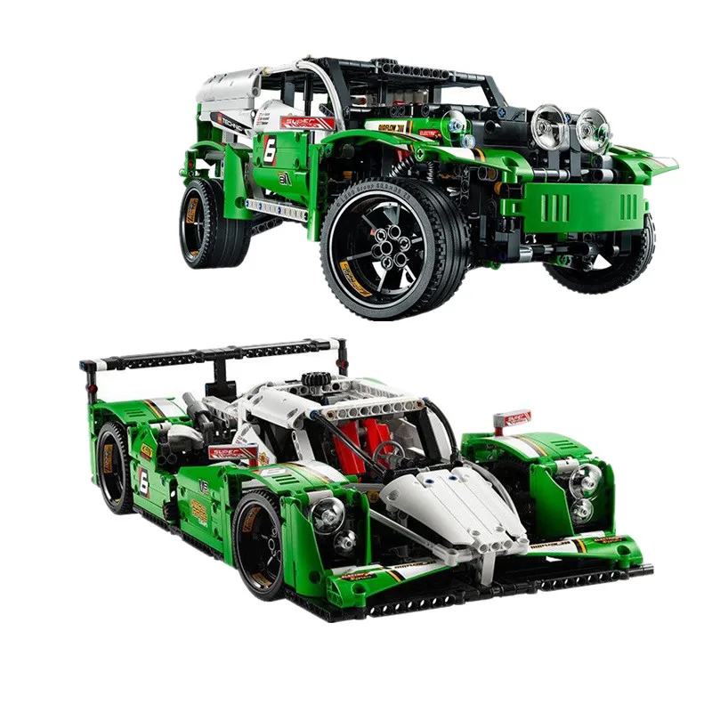 

3364 Technic series the 24 Hours Super Race Car 2 In 1 model Building Blocks Bricks set Classic Car-styling Toys Gifts