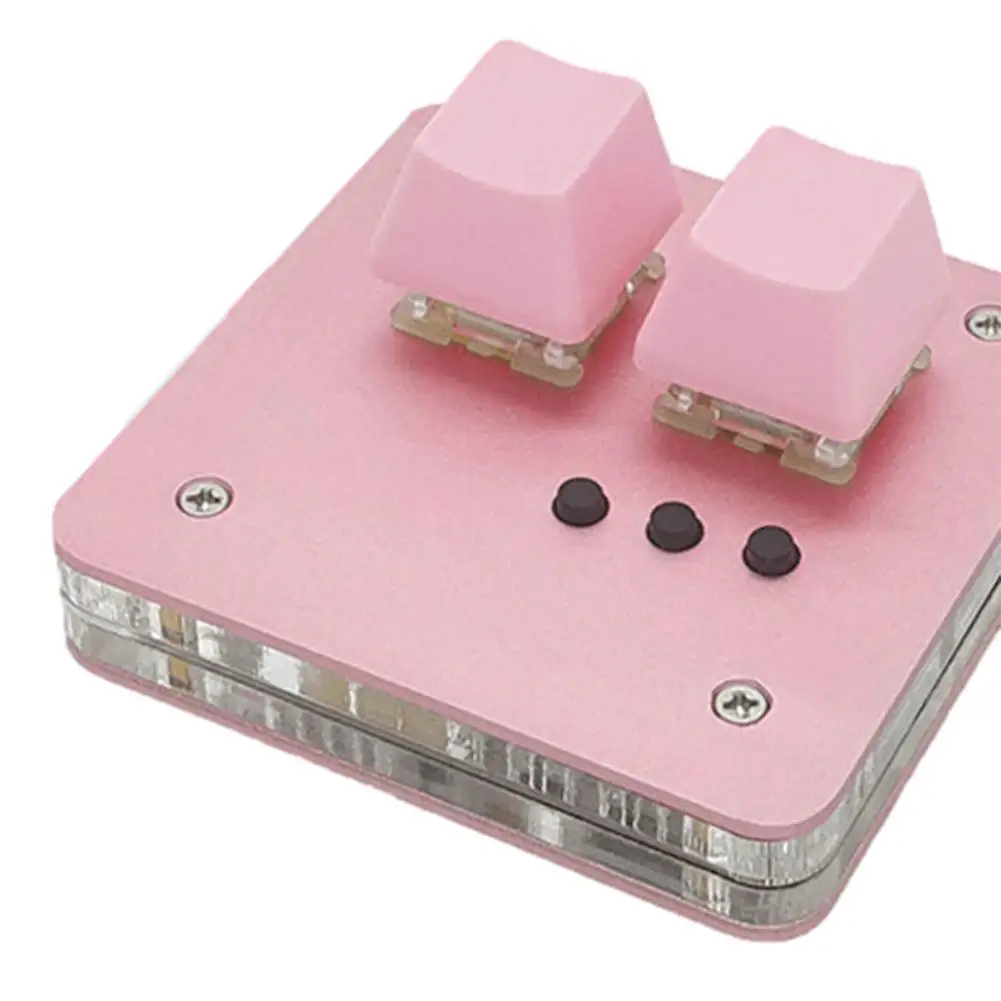 Мини клавиатура OSU тестер осей колеса микро USB 2 0 1 кГц Игровая красная