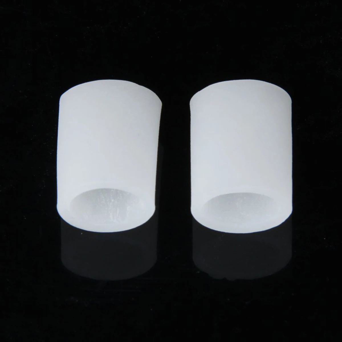 Пара новых гелевых протекторов для большого пальца ноги разделители пальцев ног