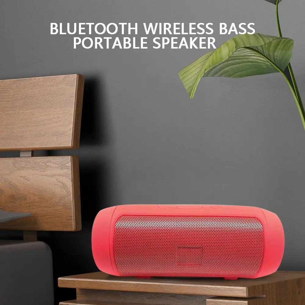 Водонепроницаемая Bluetooth Беспроводная колонка USB музыка бас Портативная уличная