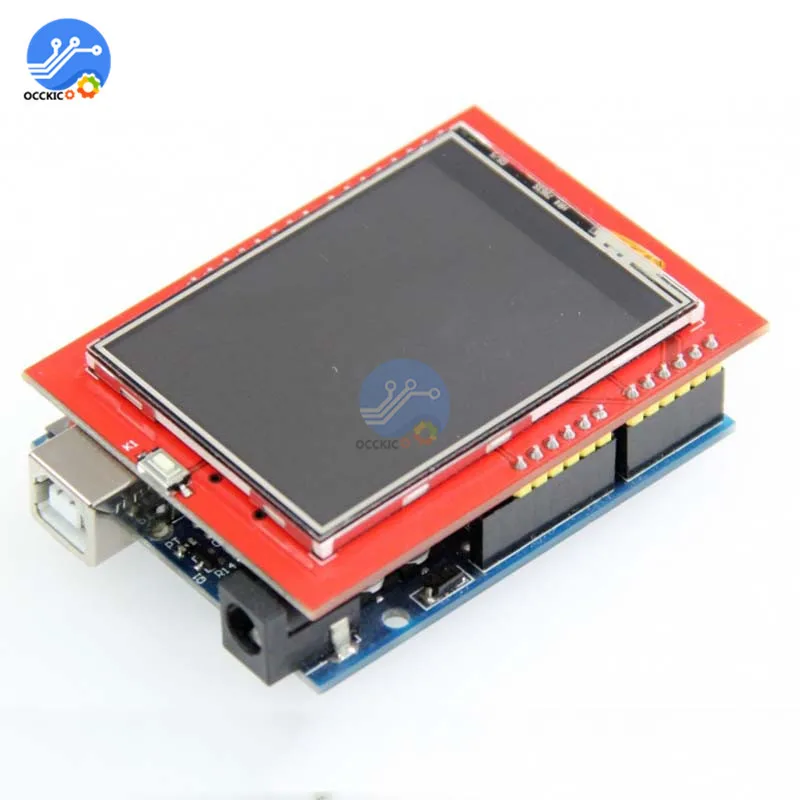 2 4 дюймовый TFT сенсорный ЖК-экран модуль 320X240 RGB Полноцветный дисплей экран 8 бит