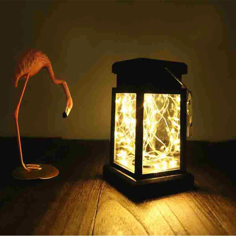 

Solar Garden Light Palace lantern Star LED Lamp Chandelier For Garden Outdoor Courtyard Yard Park Decorations Hanging Tree