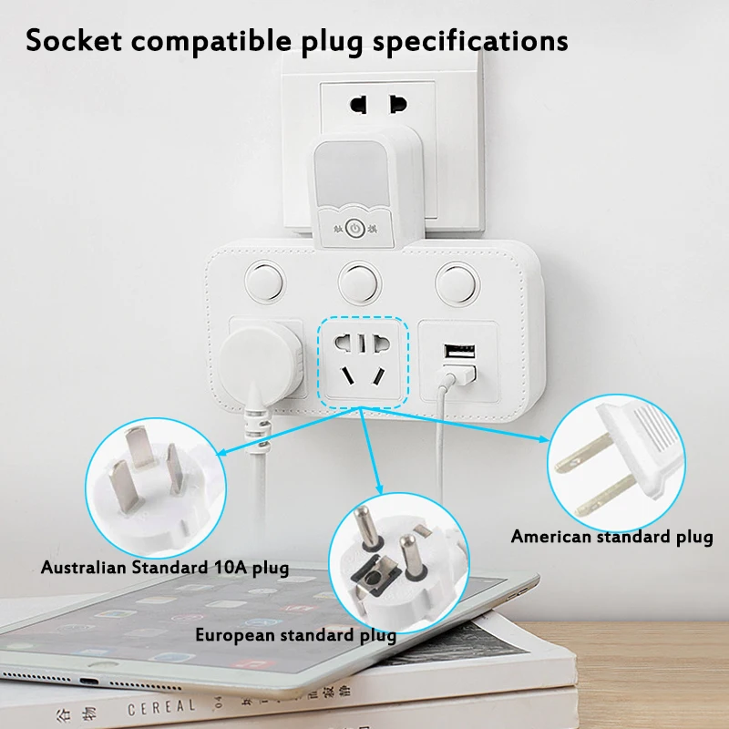 Розетка электрическая с сенсорным выключателем 10 А 220 В |