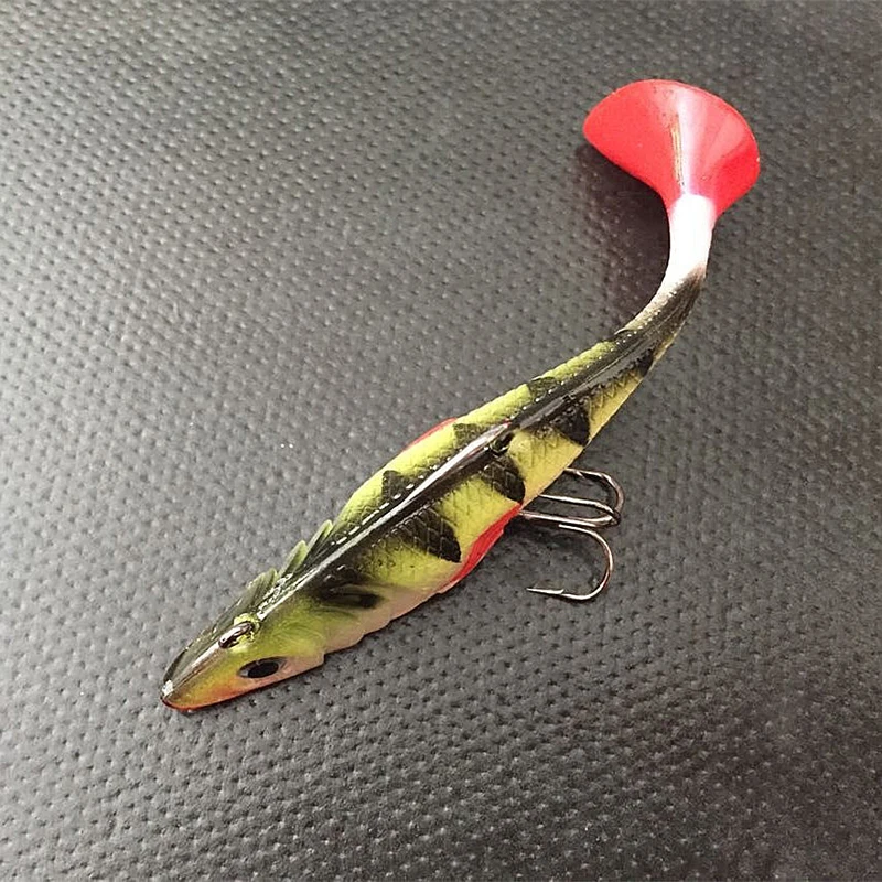11 см/19 4 г Т-образный хвост искусственный с крючками новые мягкие свинцовые