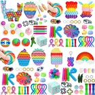 100 конструкций, набор игрушек, сенсорный фиджет, игрушка для детей и взрослых, декомпрессионная игрушка, детская игрушка, Лидер продаж