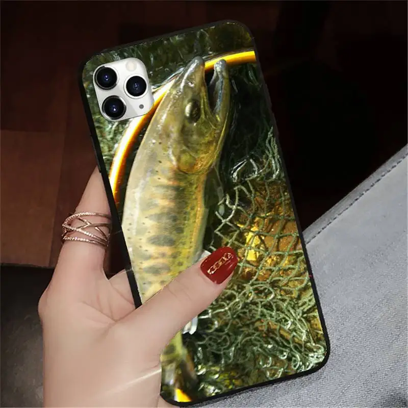 

Hunting Fishing art fish Phone Case for iPhone 11 12 pro XS MAX 8 7 6 6S Plus X 5S SE 2020 XR