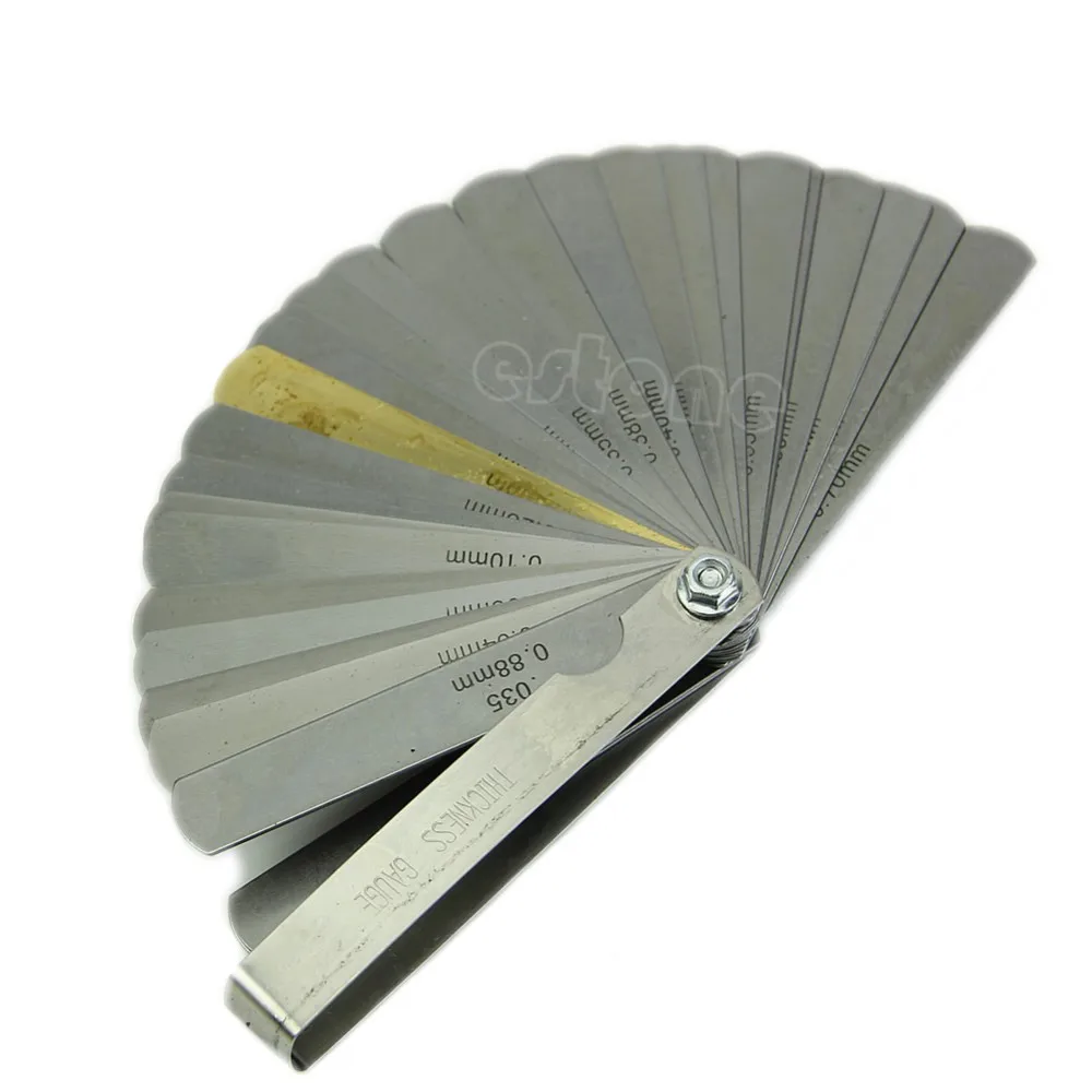 Лазерная 2481 щупа набор для настройки толщины 32 лезвие IMP/метрической + латунь