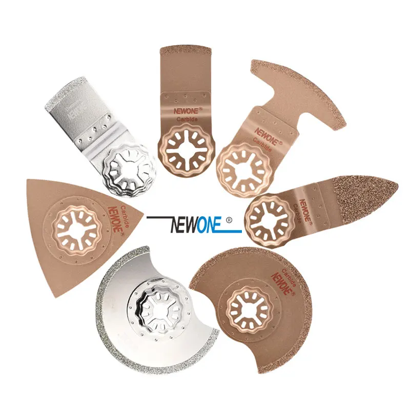 STARLOCK Тип цельный NEWONE E-cut циркулярная с карбидным и алмазным осциллирующим мультиинструментальным пильным лезвием треугольная распиловка