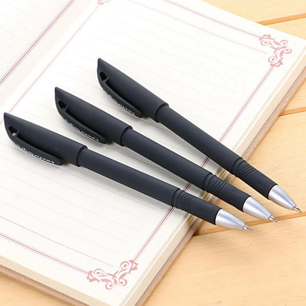 3 шт. классические скраб гелевая ручка 0 5 мм Углеродная сажа подходит для обучения