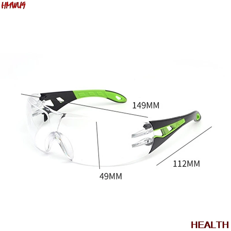 

1pcs Clear Vented Safety Goggles Eye Protection Protective Anti Fog Glasses