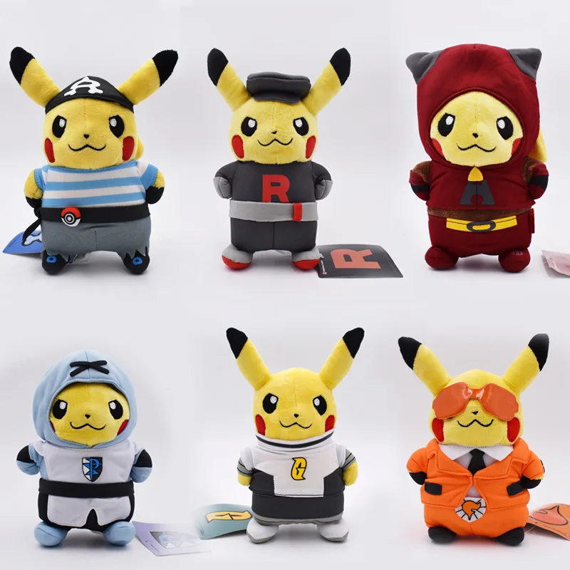 Takara Tomy Pokemon домашний эльф Пикассо превращающийся в злодея плюшевая кукла |