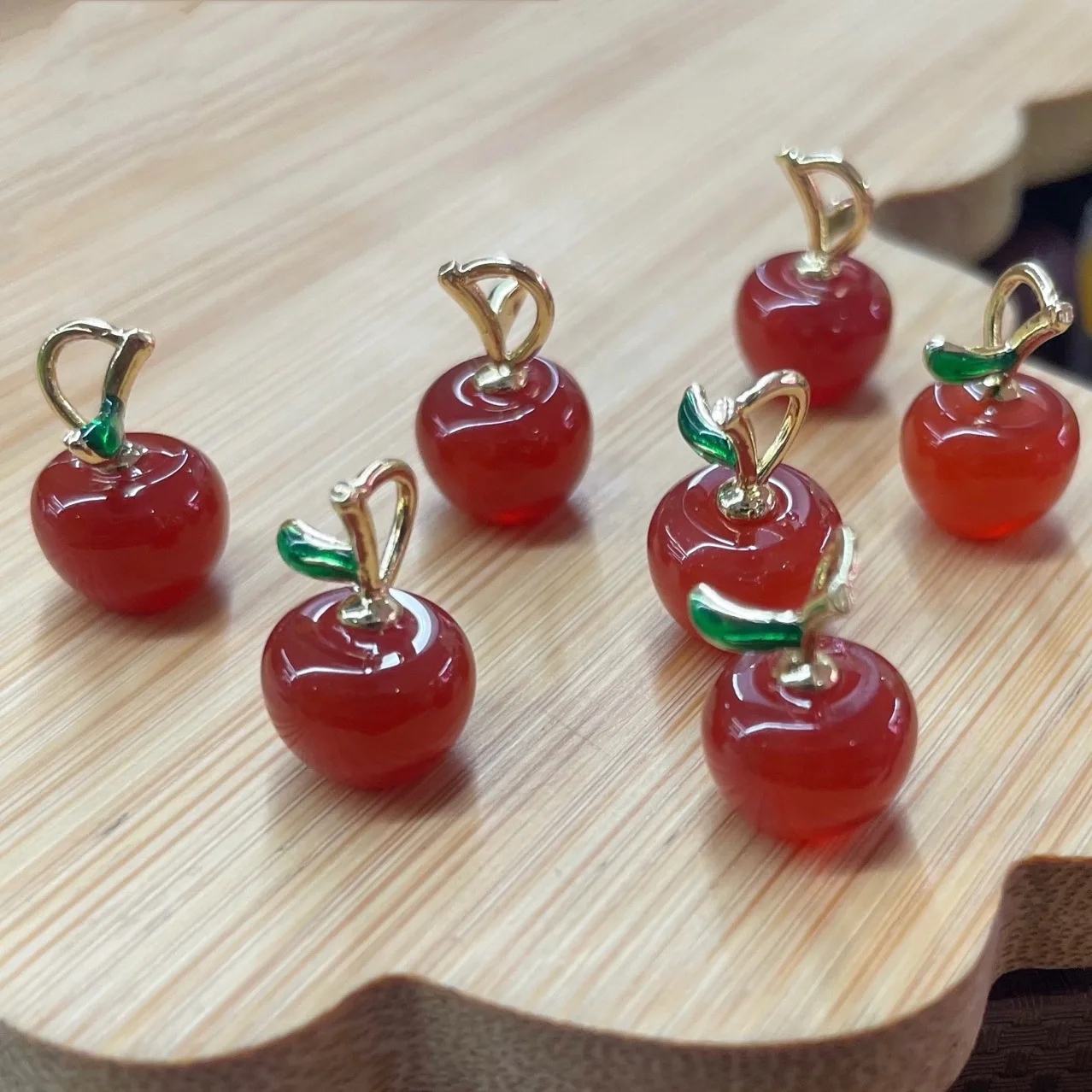 

10 шт. натуральный красный агат, резная звезда яблока, очаровательные лечебные драгоценные камни, самодельные аксессуары для изготовления ювелирных изделий, оптовая продажа