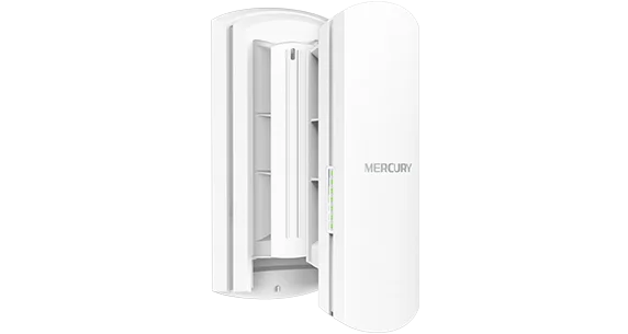 Набор беспроводных мостов mercury 5 ГГц (5 км) MWB505 RJ45 Plug and play outdoor IP55 пыленепроницаемый