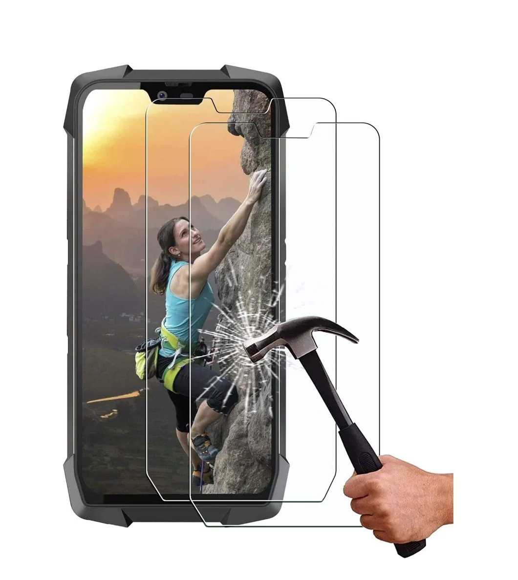 Переднее закаленное стекло для Blackview BV9000 профессиональная защитная пленка 9H