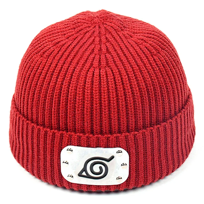 

Naruto Beanie Hat Winter Warm Knitted Hats Windproof Cosplay Anime Accessories Beanie Caps Unisex