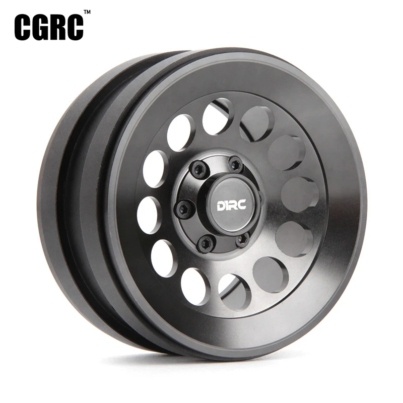 2 шт. CNC металлический сплав дюймов обод колеса Beadlock для 1/10 RC Гусеничный