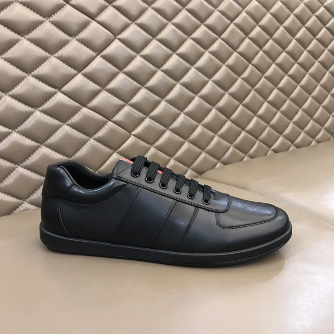 

spring and summer fashion casual shoes men's leather lace-up low-top sneakers tide brand British business single shoes color