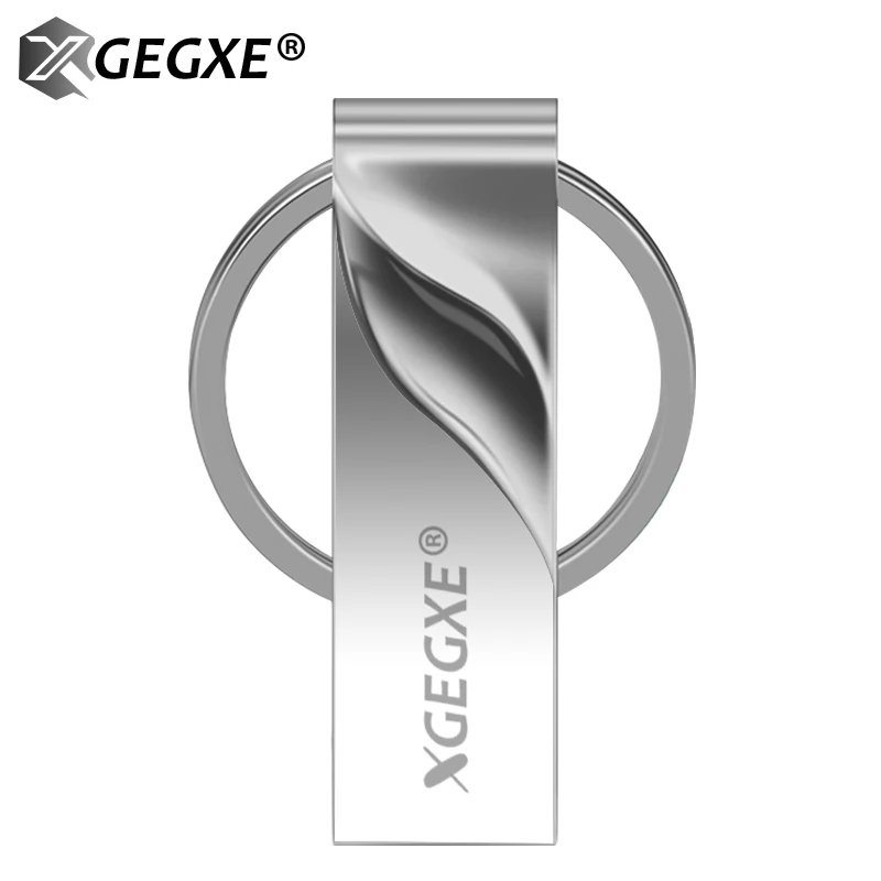 XGEGXE usb флешка 64 ГБ 32 16 8 4 Водонепроницаемая Серебристая u-диск memoria cel st | Компьютеры