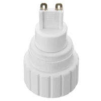 lamp bases g9 to gu10 lamp holde base screw led light bulb lamps adapter holder socket converter 220v 5a pbt material