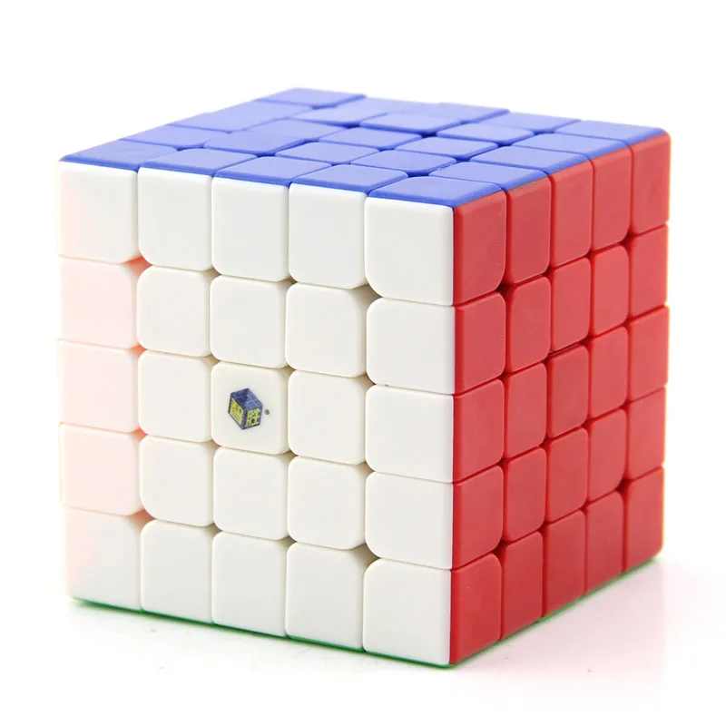 Stickerless YuXin Cloud Kylin 5x5x5 волшебный куб чжишэн Единорог 5x5 Скорость твисти головоломки Развивающие игрушки для детей - Цвет: Stickerless