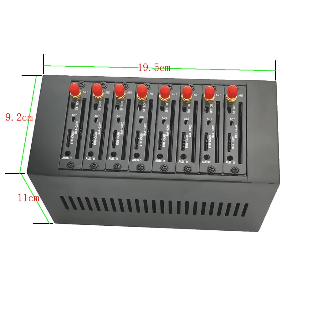 YX 4G Multi Sim 8 порт Gsm модем пул для массовых Sms отправки и получения 850/900/1800/1900 MTK