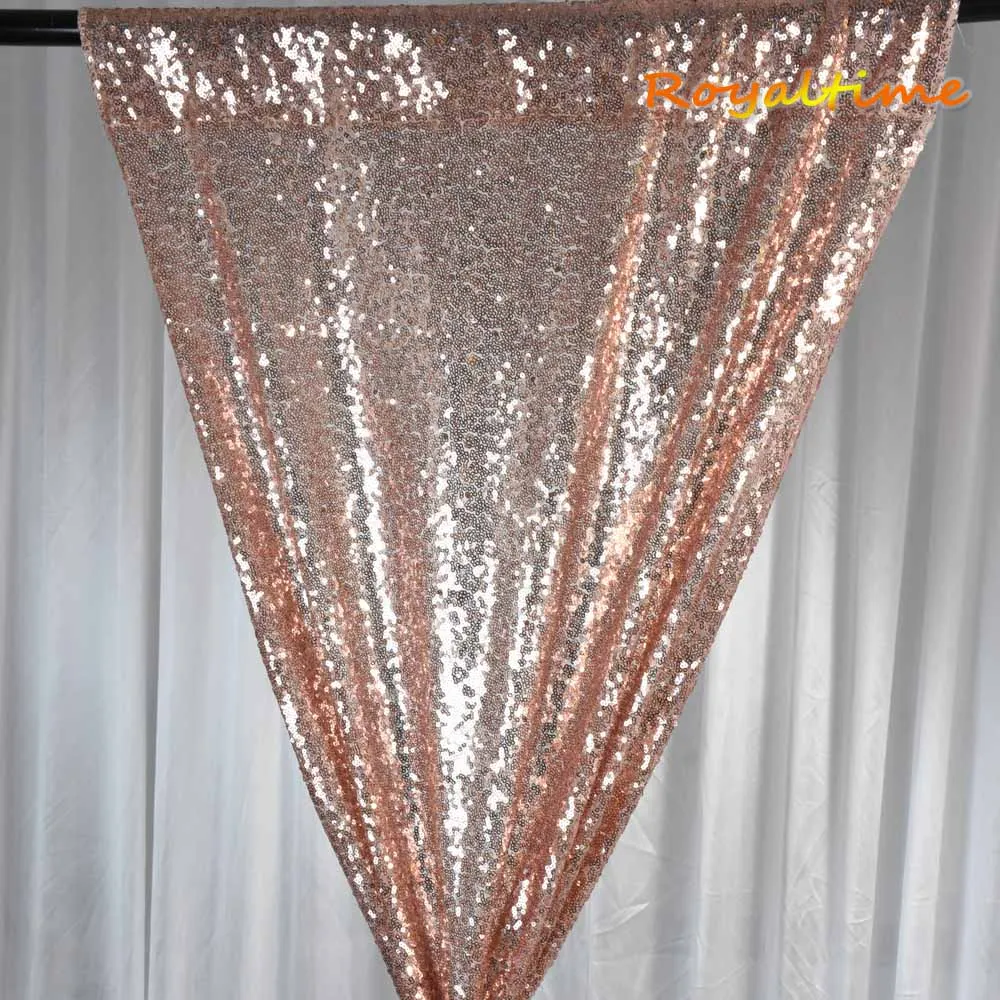Royaltime 2x8. 5ft элегантные фиолетовые блестки фоны вечерние Свадебная фотокабина фон декор блесток шторы драпировка Светодиодная панель