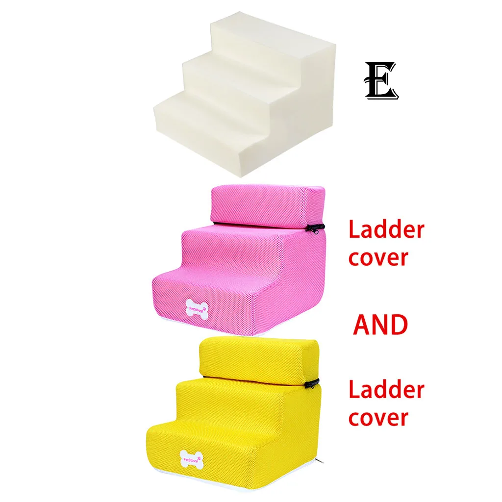 Новинка 3 шага сетка Для домашних животных нескользящая Нижняя лестница и крышка