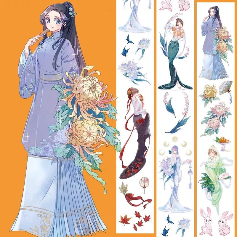 

Винтажная Осенняя Маскировочная лента Washi для изготовления открыток, самодельные наклейки для скрапбукинга и этикеток