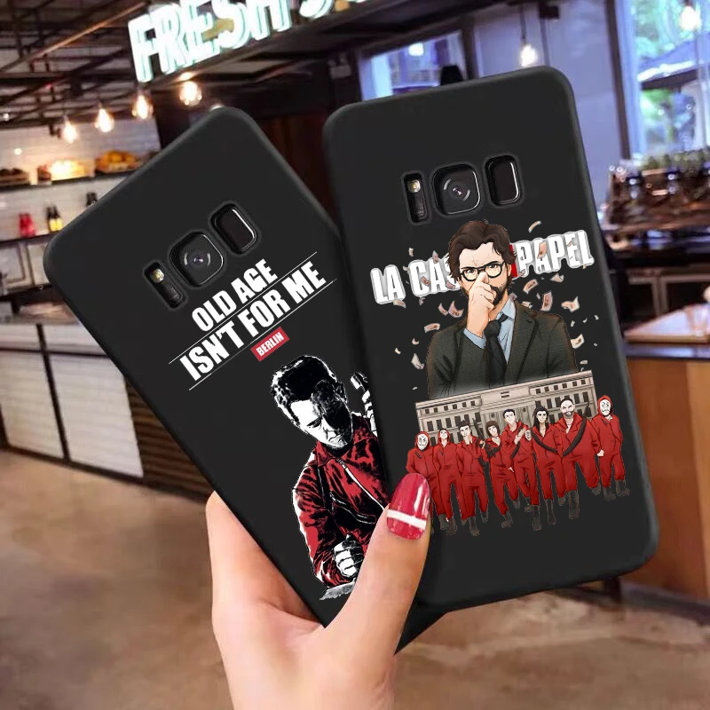 

Spain TV Money Heist House Paper TPU Soft Phone case for Samsung S7Edge S8 S9 S10PLUS S10Lite A10 A30 A50 A70 2019 A750 cover