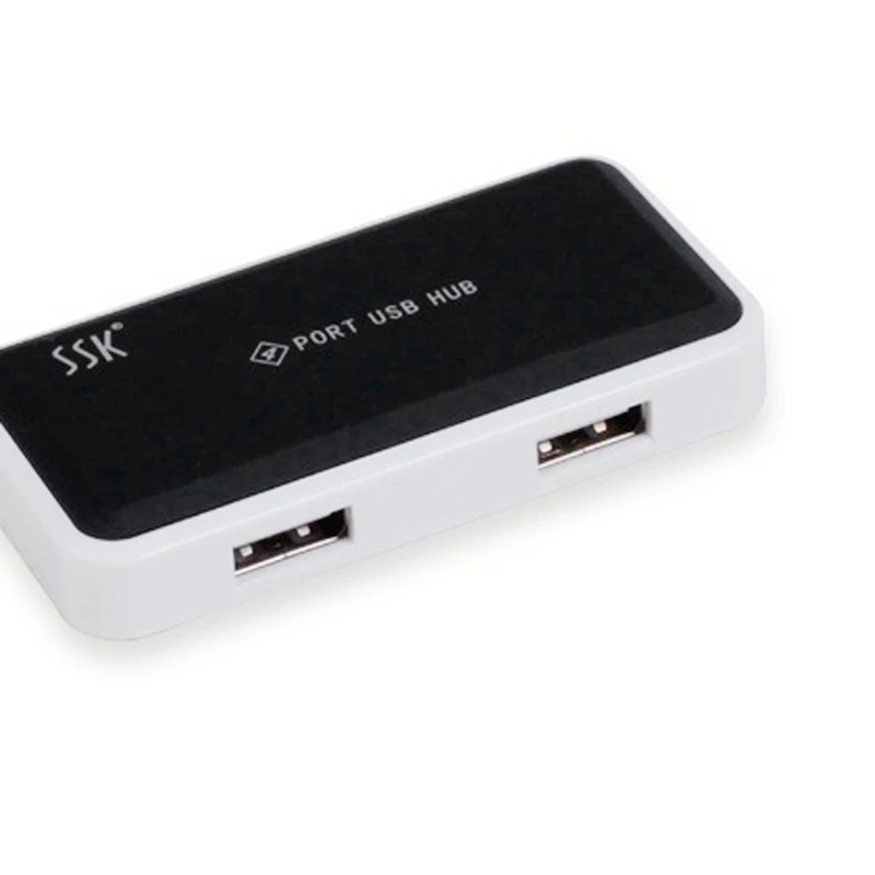 

SSK SHU008 USB2.0 HUB with 4 Ports High-Speed USB Converter System Windows 98/ME/2000/XP/Vista: Macin Tosh 0S 9.0 or Higher
