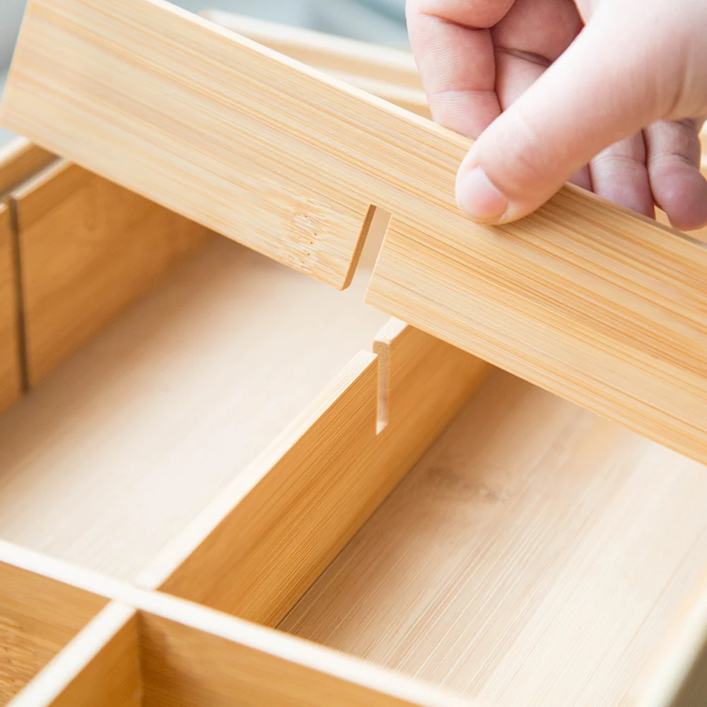 Творческий бамбука и Сухофрукты Strorange запечатанной коробке влагостойкий мульти