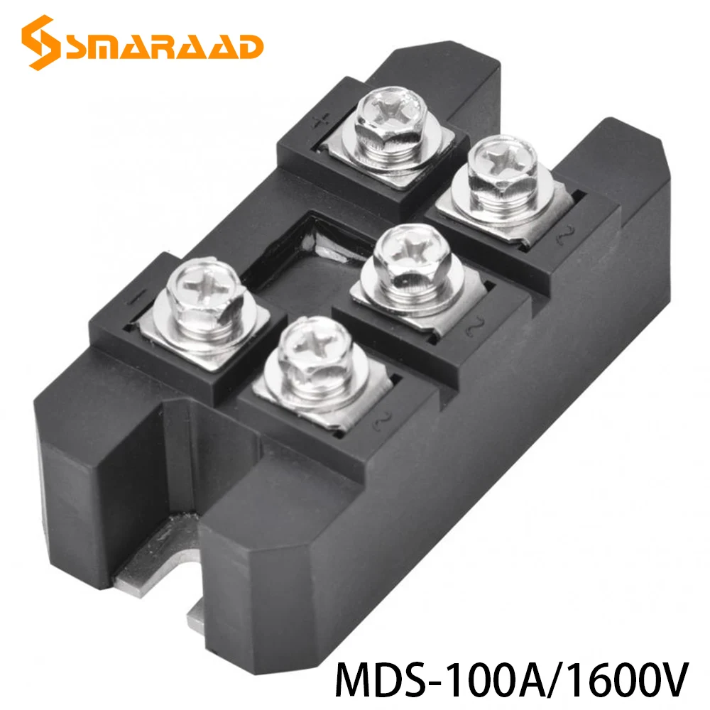 

MDS 100A 1600v Regulator For Wind Generators 3-Phase Rectifier Bridge Module 5 Terminals Generator Starter No Break Controller