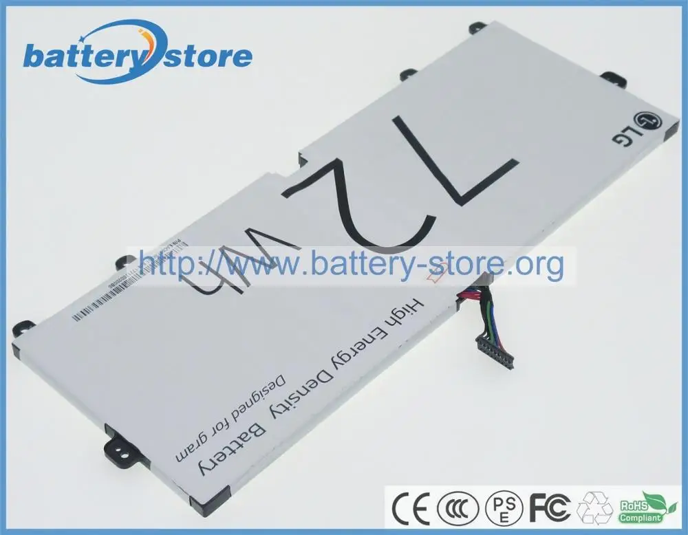 Настоящая аккумуляторная батарея для ноутбука LBS1224E LG gram 14Z980 15Z980 13Z980 2018 7 В 9360 мАч 72