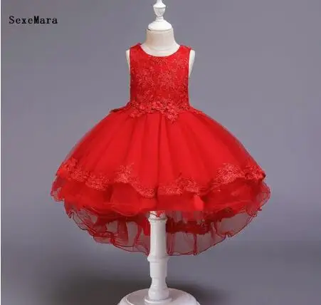 Детские платья принцессы для девочек бальное платье-пачка одежда маленьких