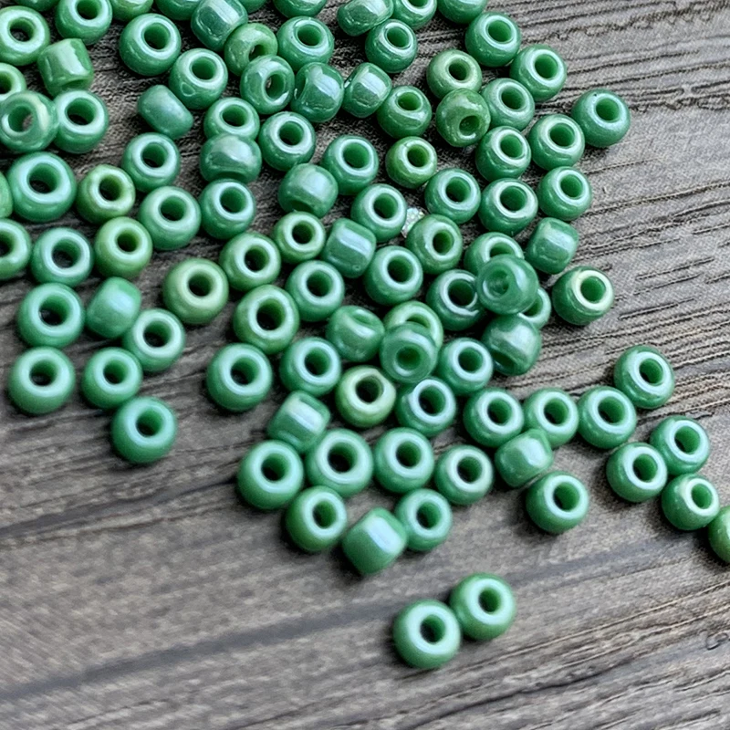 2000 шт очаровательные глазурные бусины непрозрачные стеклянные поставка DIY