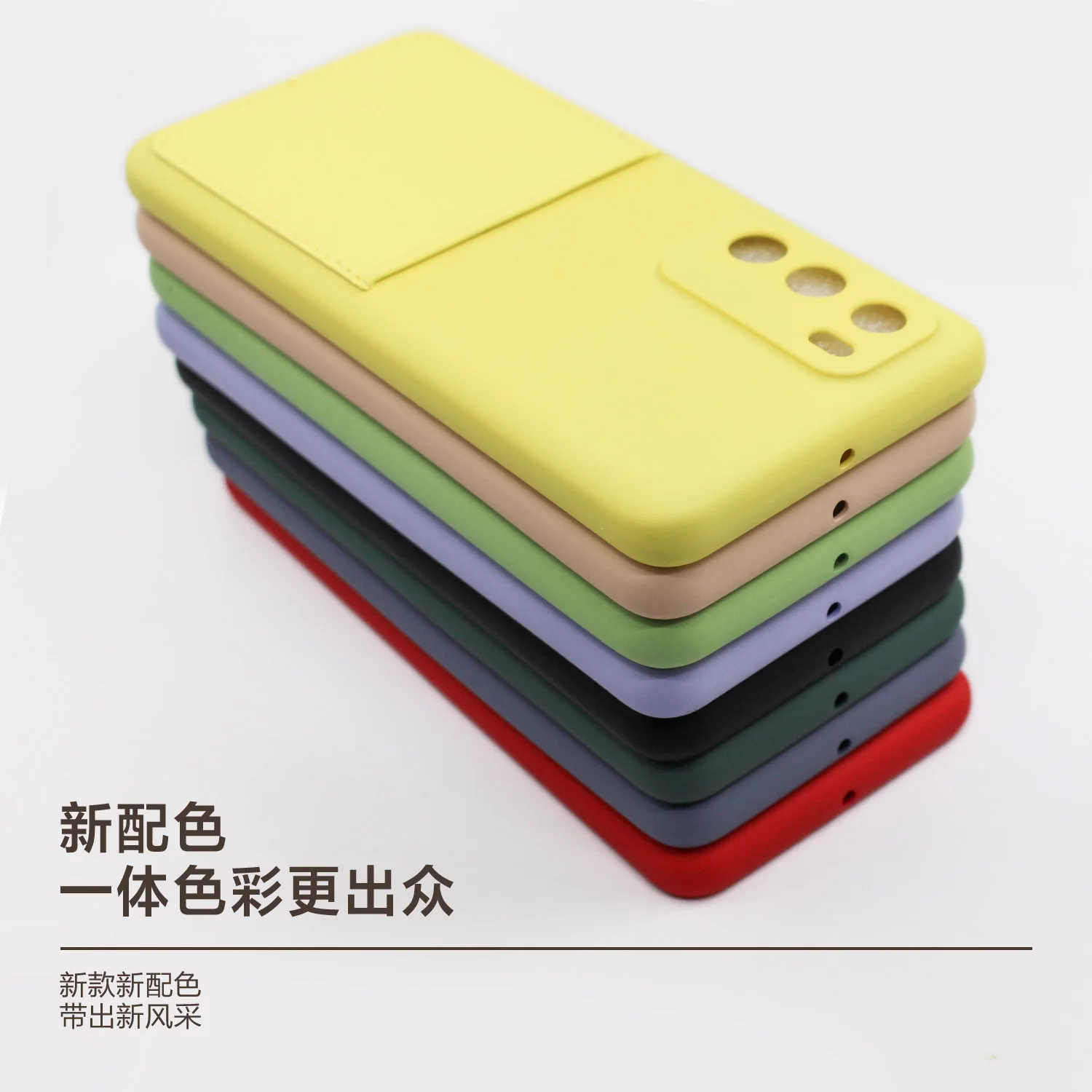 

Protective case for iPhone 11 11 Pro Max XR XS Max 8 7 6 Plus Max liquid silicone with card slot antifouling fashion phone case