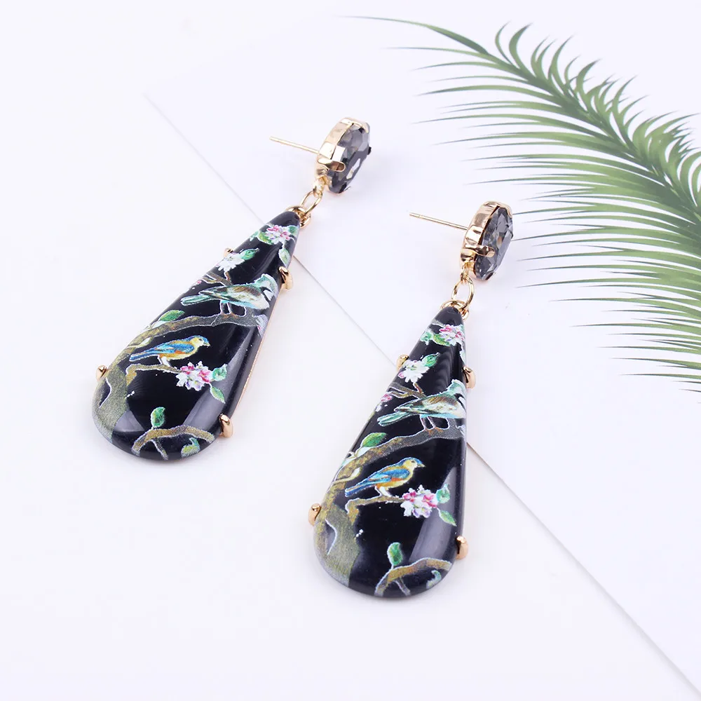 Женские элегантные длинные серьги с кисточками гвоздики ювелирное изделие в