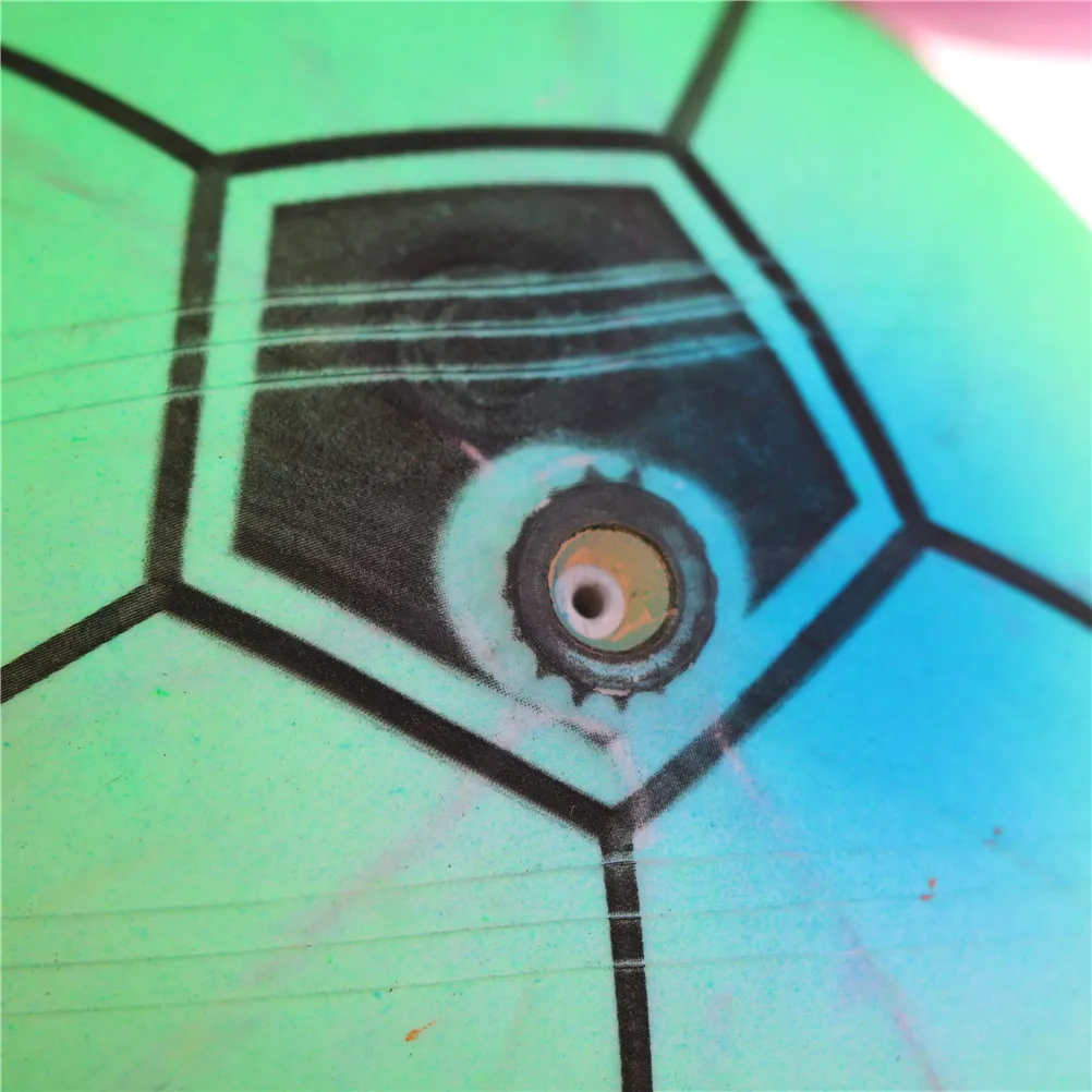 

1PCS Outdoor Rainbow Inflated Ball Football Toy Water Beach Game Toy For Kid Children Swimming Pool Gifts Random Colored