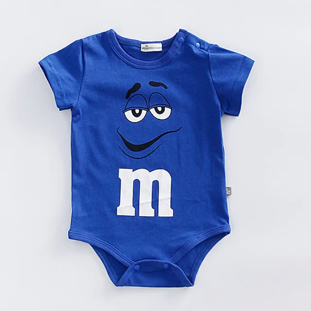100% Cotton Newborn Baby Summer Rompers Infant Body Short Sleeve Baby Jumpsuit Cartoon Ropa Bebe Baby Boy Girl Clothes 3