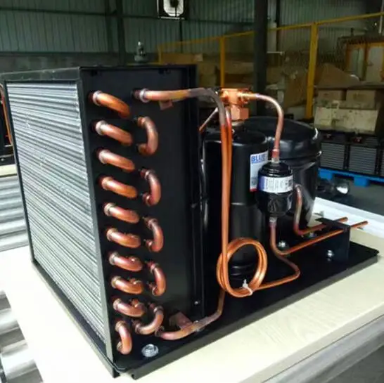 

R134a 12/24/48v dc condensing unit for wine cooler