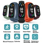 Смарт-часы M6 для мужчин и женщин, фитнес-трекер с пульсометром, спортивный браслет для Apple, Android, приложение Fithere, Смарт-часы